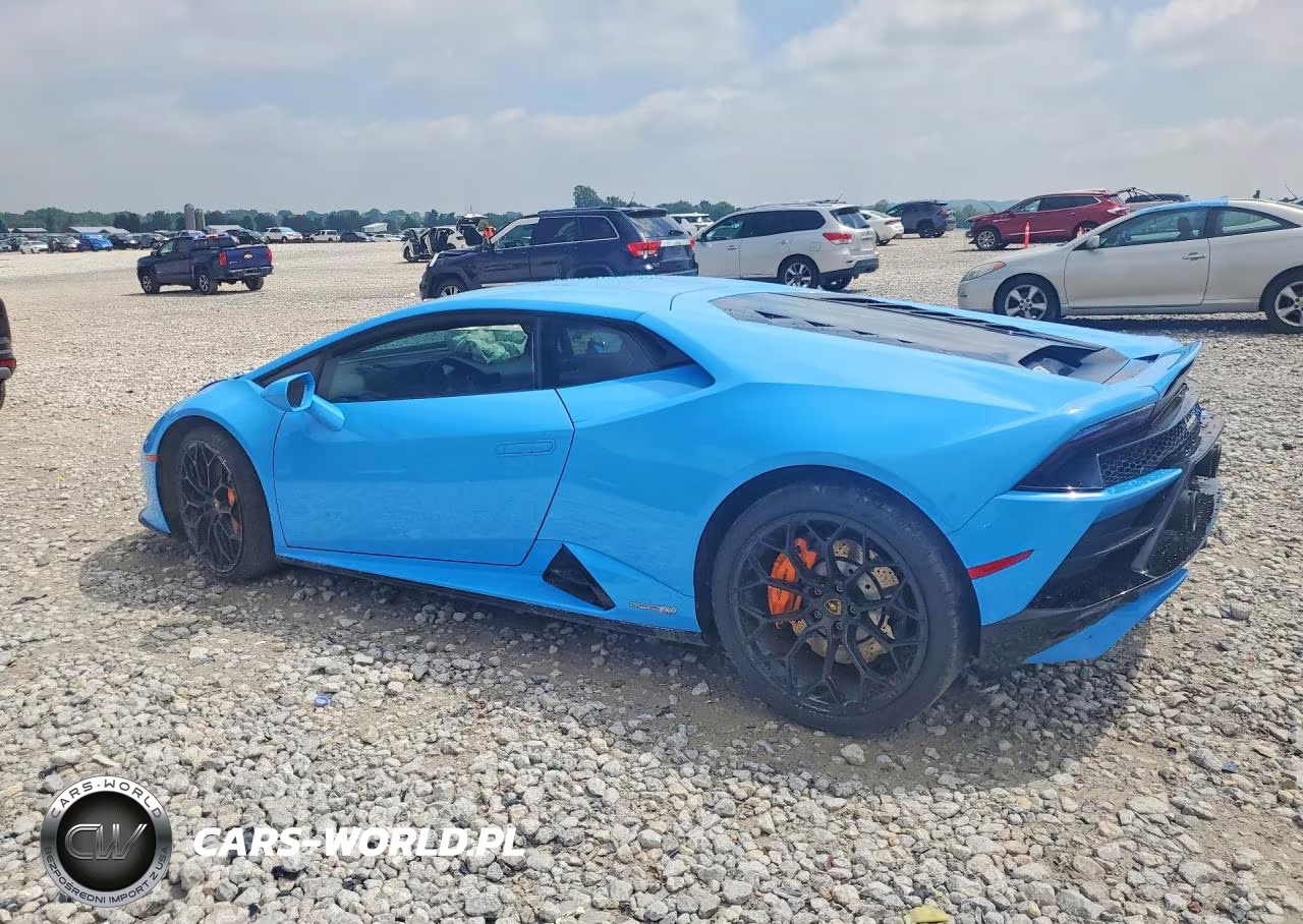 2021 Lamborghini Huracan Evo VIN:ZHWUF5ZF9MLA16300 - 2