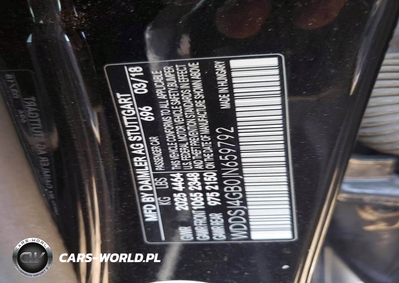 2018 Mercedes-Benz Cla VIN:WDDSJ4GB0JN659792 - 12