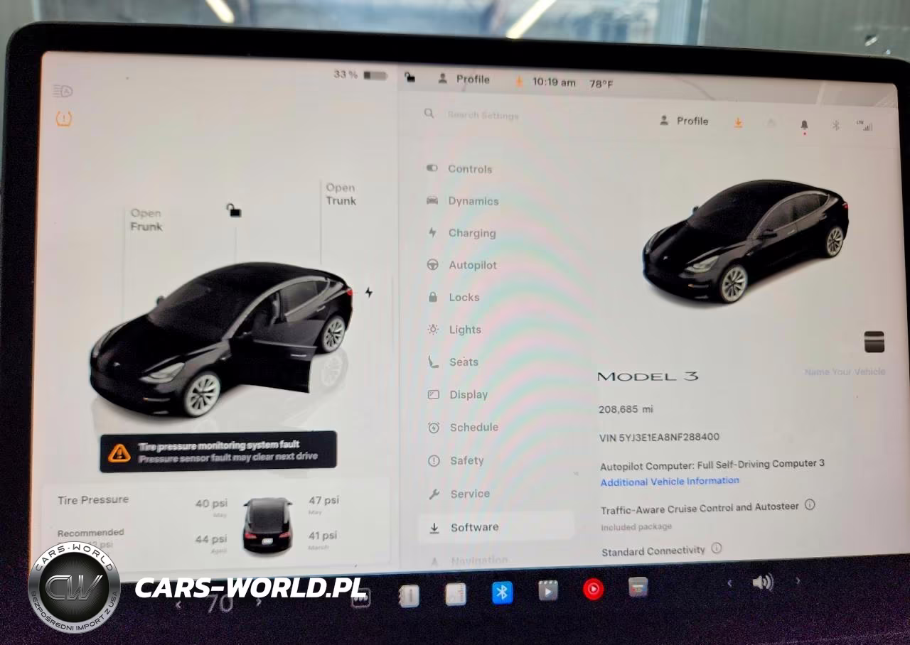 2022 Tesla Model 3 VIN:5YJ3E1EA8NF288400 - 9