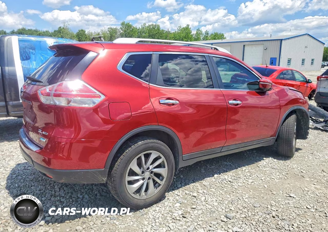 2014 Nissan Rogue Sl VIN:5N1AT2MV5EC785890 - 3