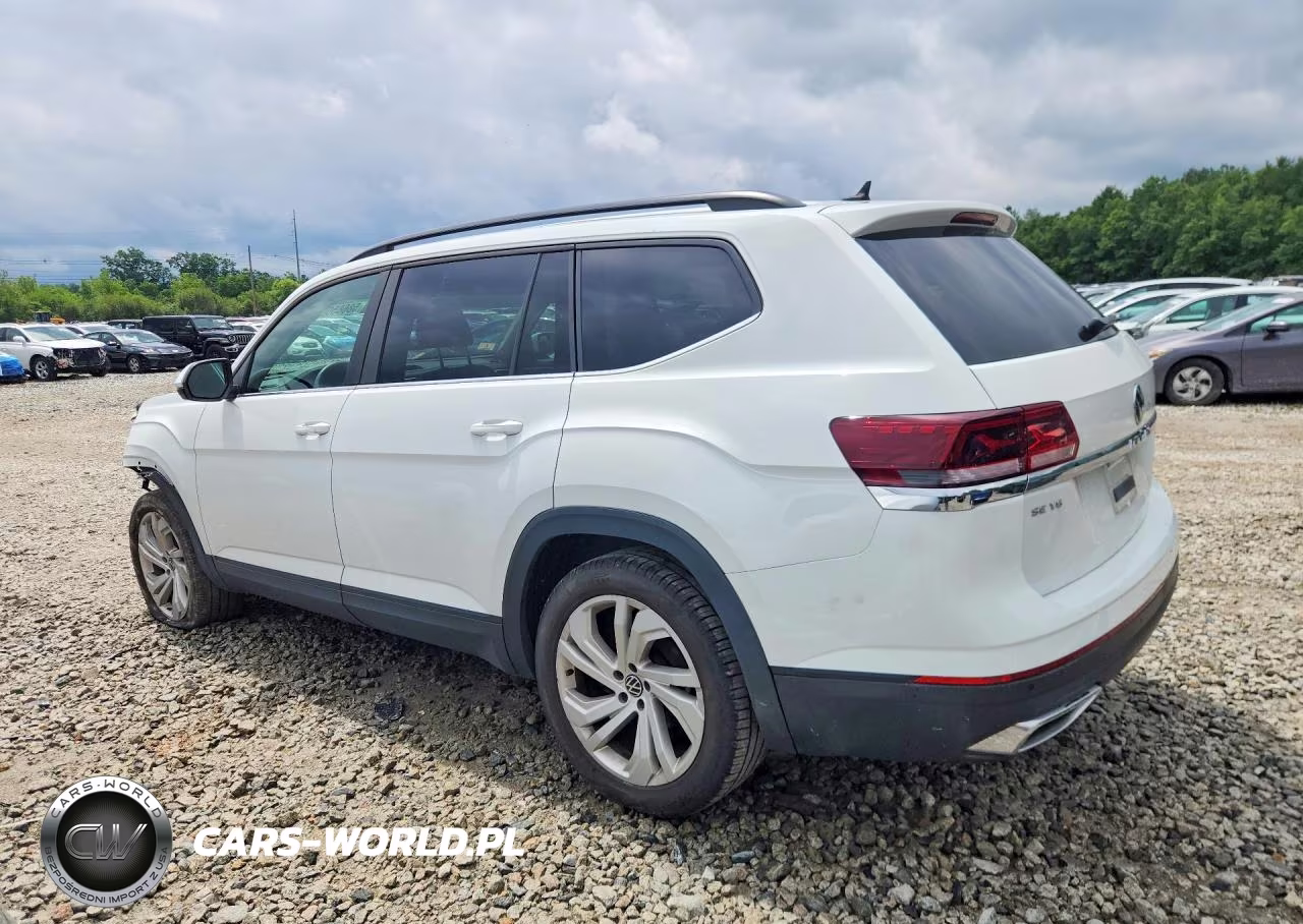 2021 Volkswagen Atlas Se VIN:1V2HR2CA2MC580976 - 2