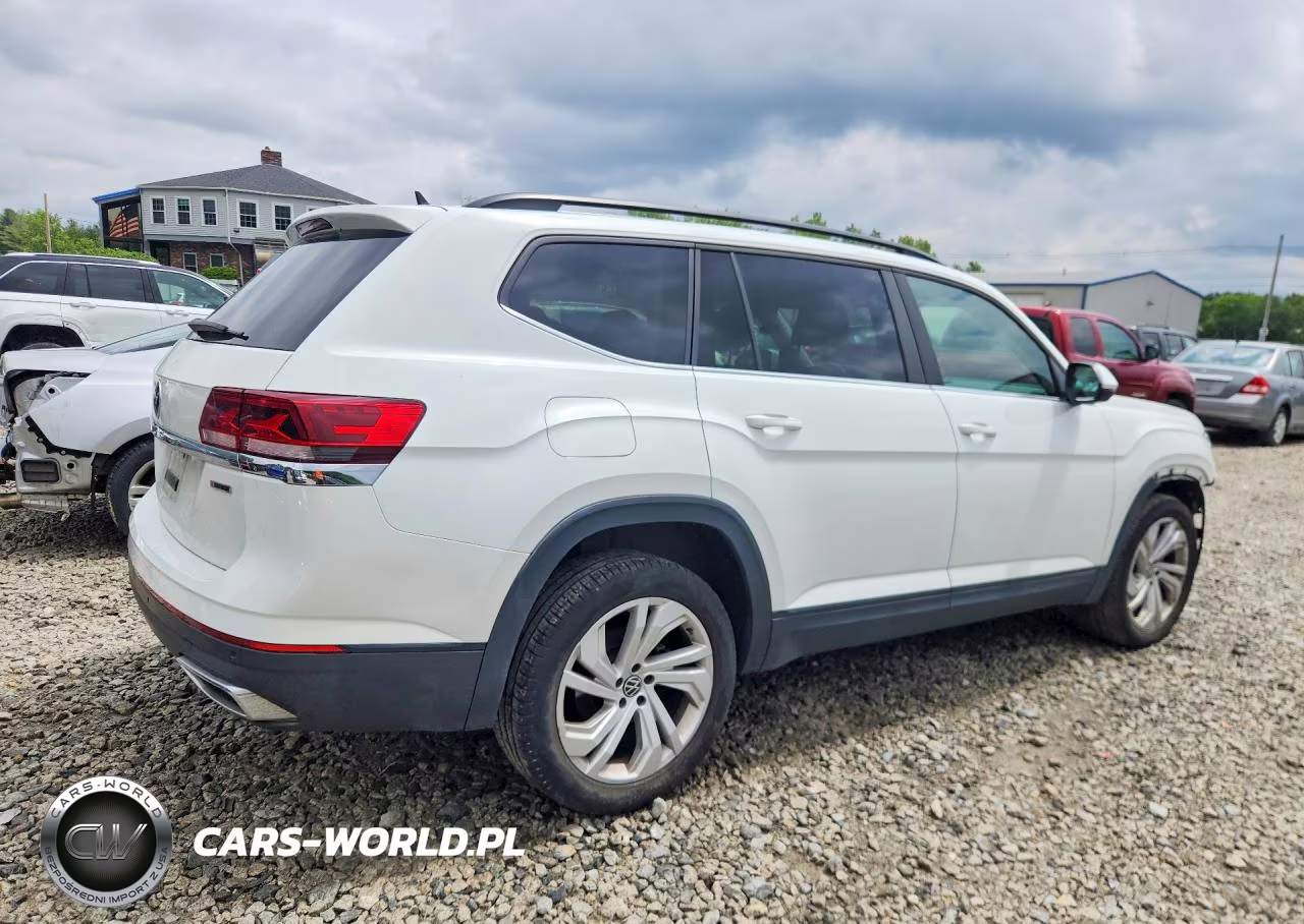 2021 Volkswagen Atlas Se VIN:1V2HR2CA2MC580976 - 3