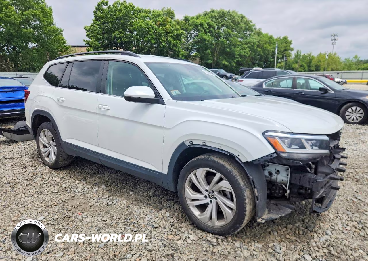 2021 Volkswagen Atlas Se VIN:1V2HR2CA2MC580976 - 4