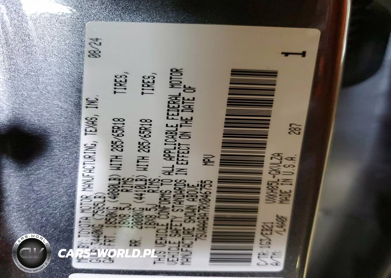 2024 Toyota Sequoia Trd Pro VIN:7SVAAABA7RX046755 - 13