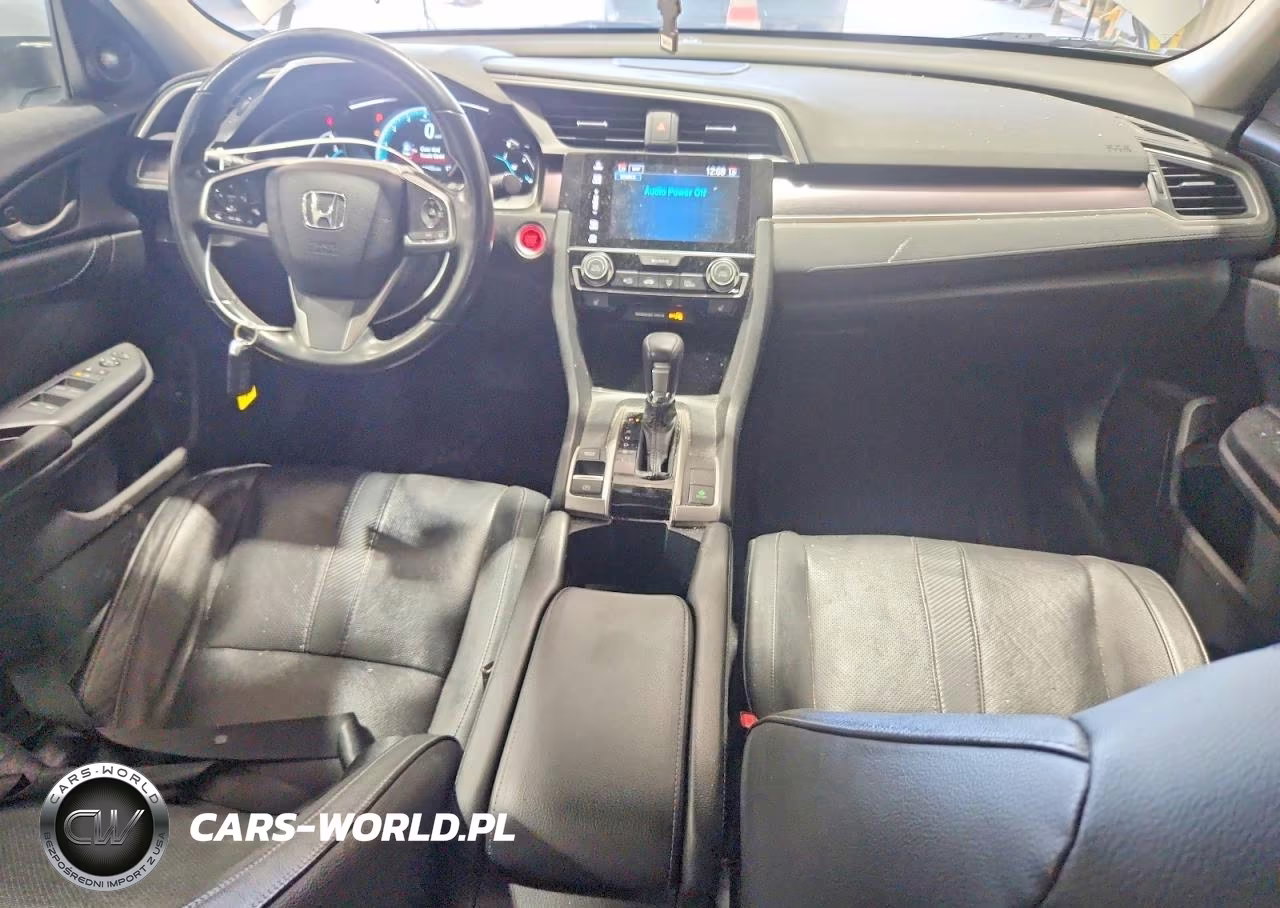 2016 Honda Civic Touring VIN:19XFC1F98GE018356 - 8