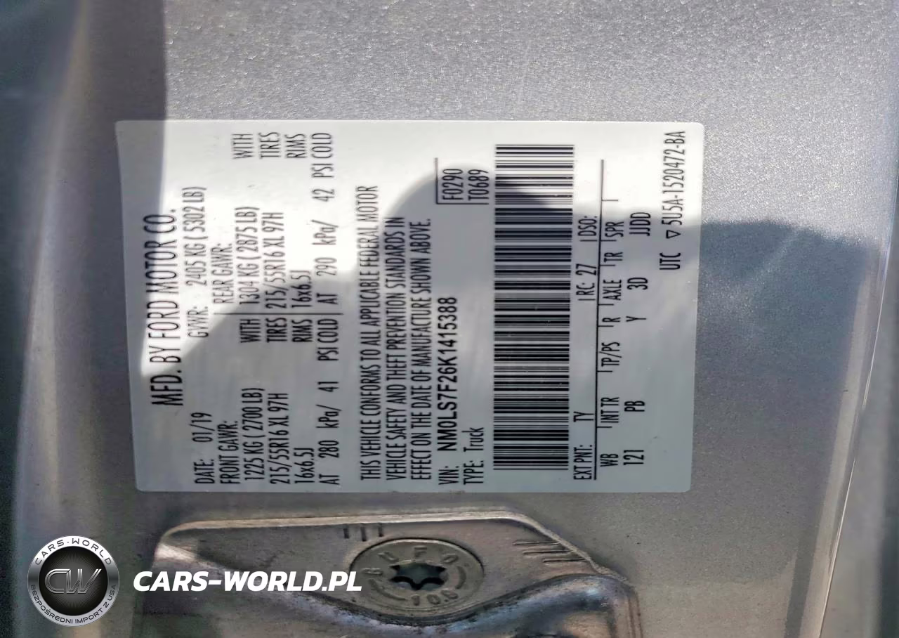 2019 Ford Transit Connect Xlt VIN:NM0LS7F26K1415388 - 13
