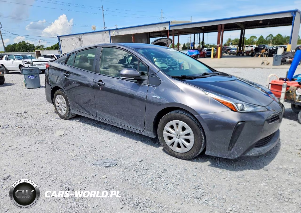 2021 Toyota Prius L Eco VIN:JTDKAMFU1M3147827 - 4