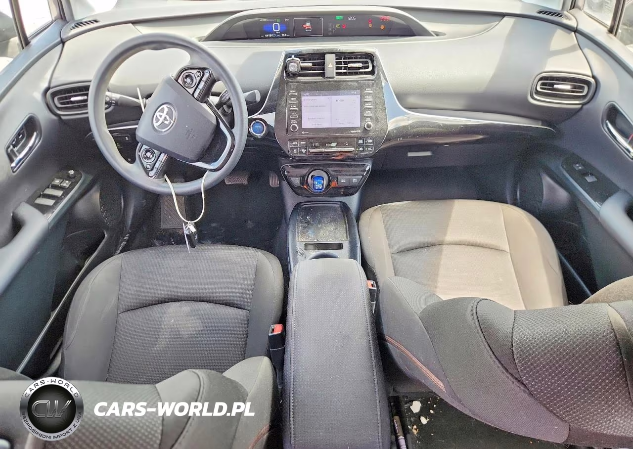 2021 Toyota Prius L Eco VIN:JTDKAMFU1M3147827 - 8
