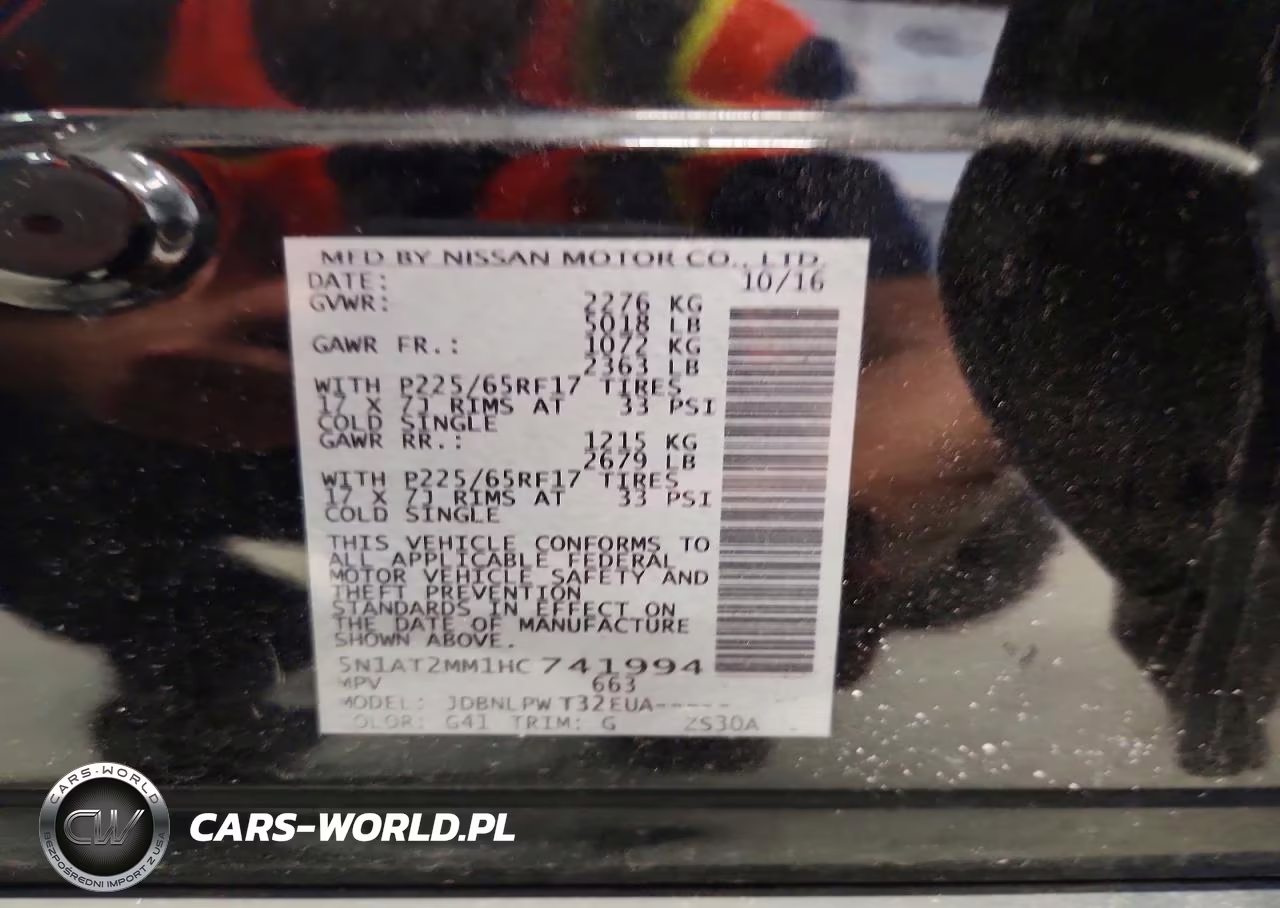 2017 Nissan Rogue S VIN:5N1AT2MM1HC741994 - 13