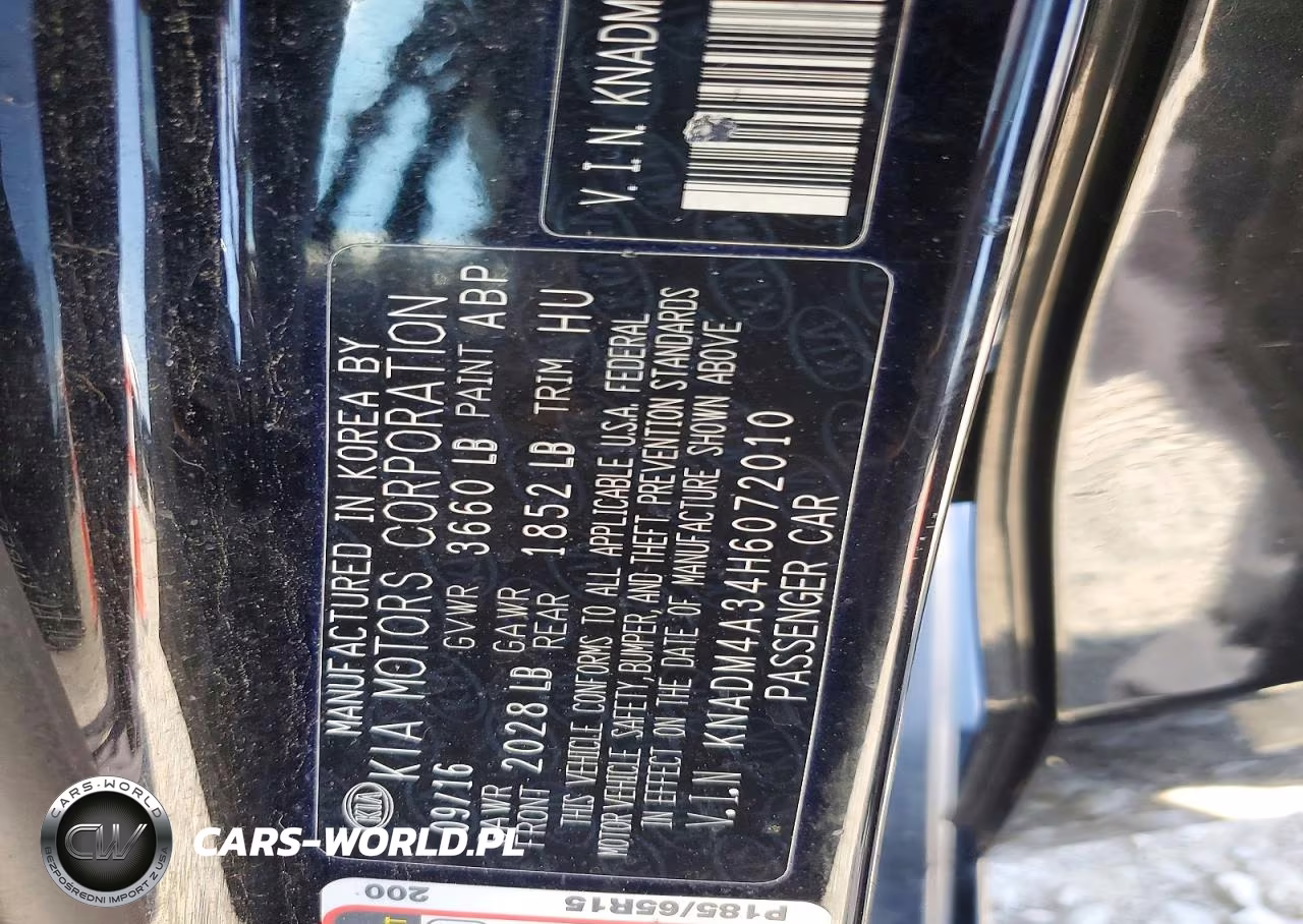2017 Kia Rio Lx VIN:KNADM4A34H6072010 - 13