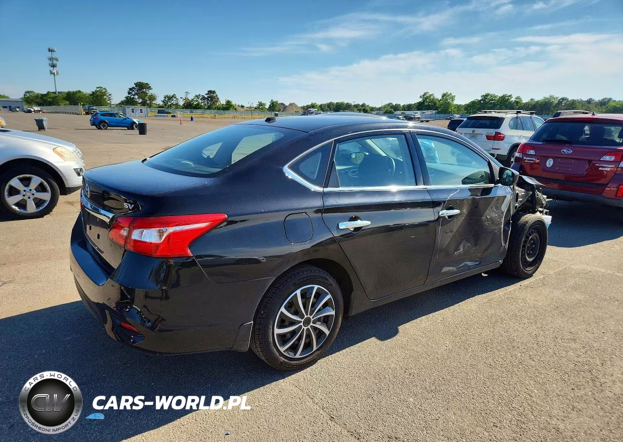 2017 Nissan Sentra Sv VIN:3N1AB7AP9HY318108 - 3