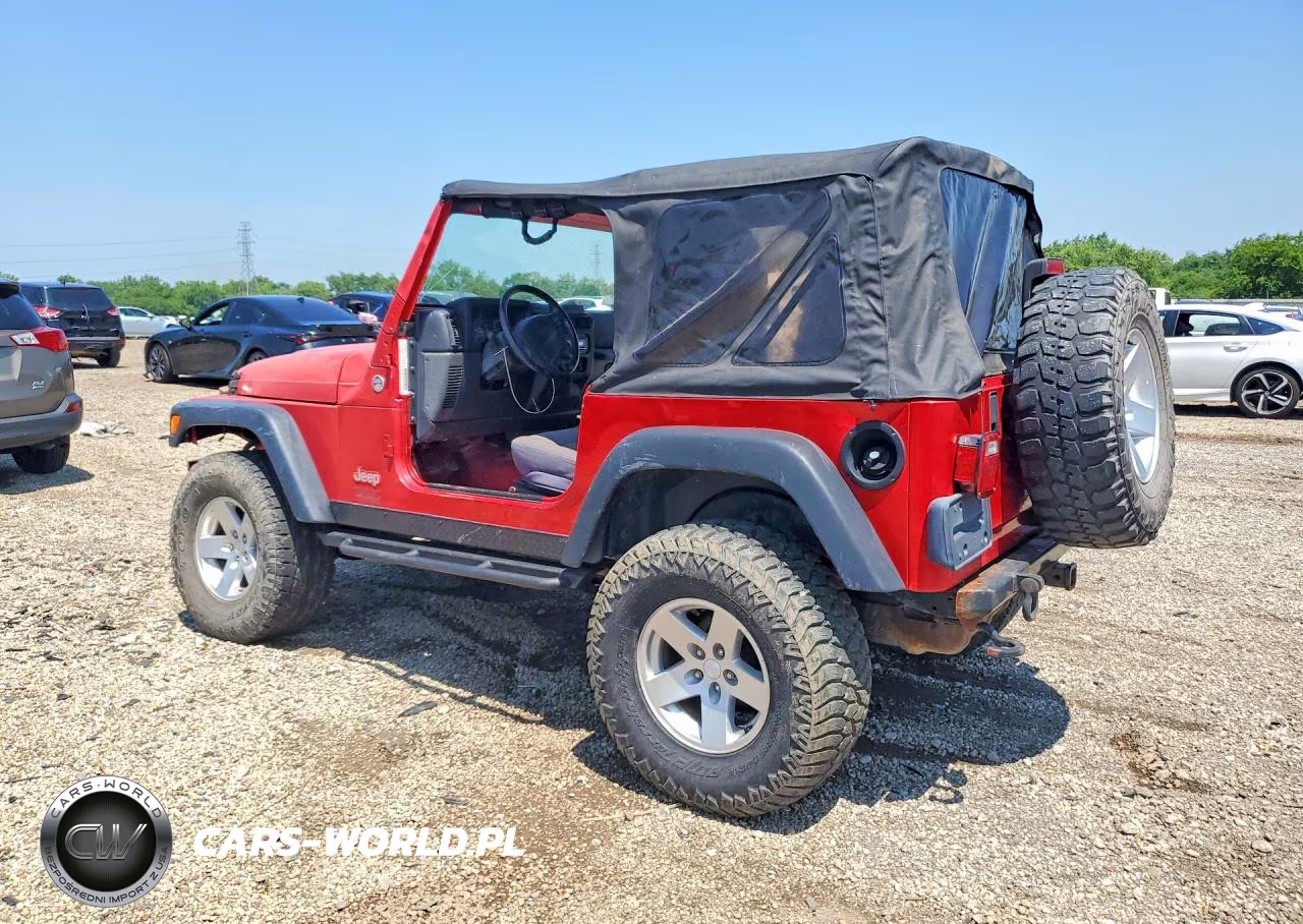 2006 Jeep Wrangler - Tj Rubicon VIN:1J4FA69S36P780178 - 2