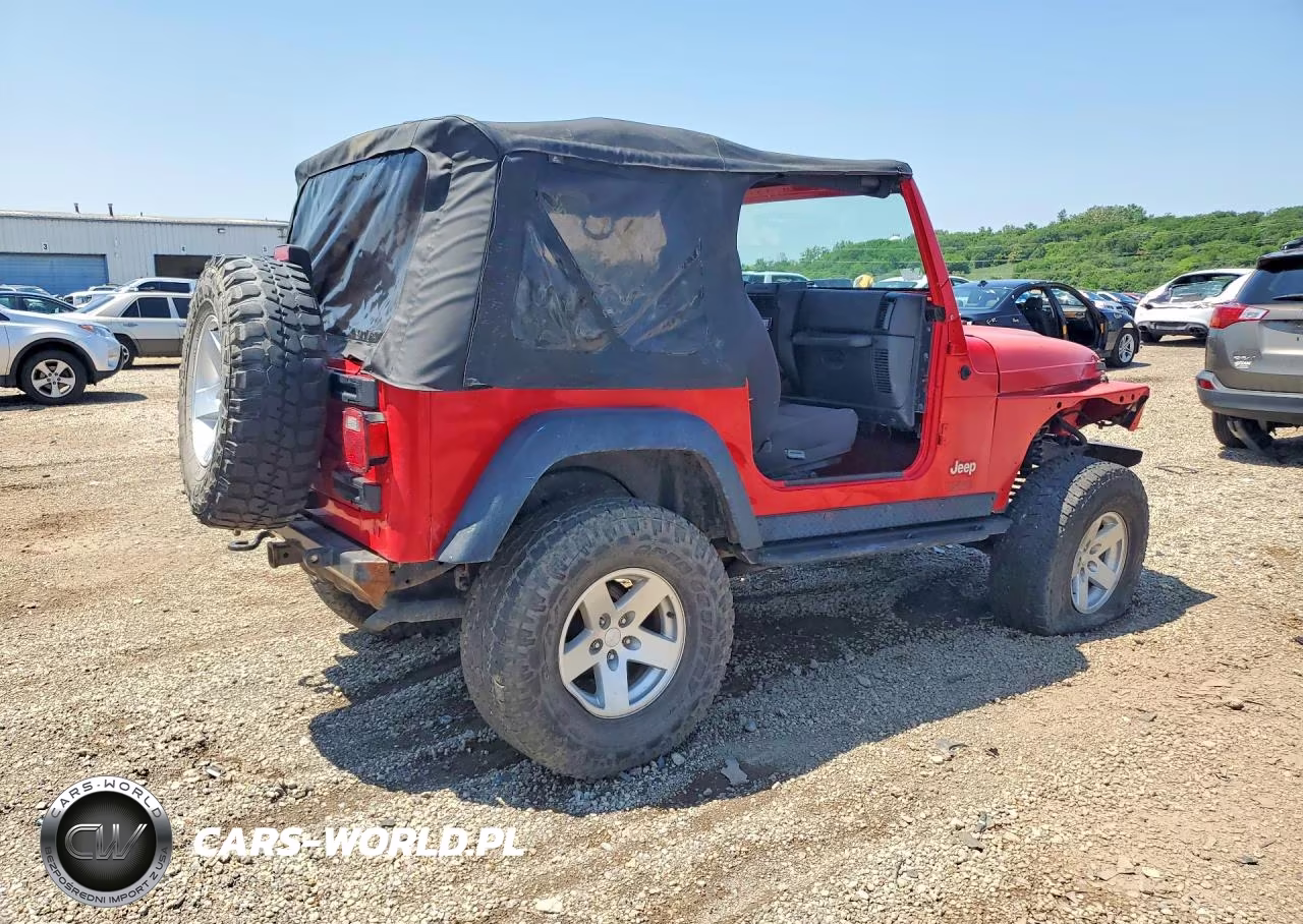 2006 Jeep Wrangler - Tj Rubicon VIN:1J4FA69S36P780178 - 3