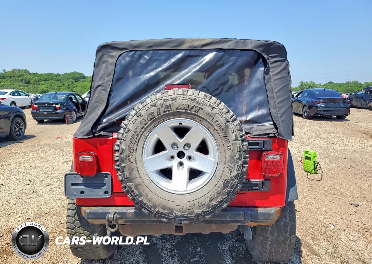 2006 Jeep Wrangler - Tj Rubicon VIN:1J4FA69S36P780178 - 6