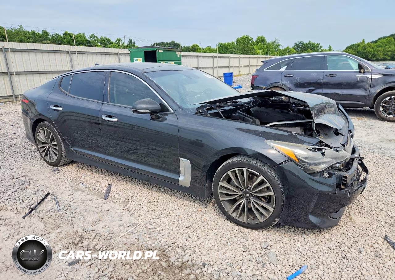 2018 Kia Stinger Premium VIN:KNAE25LA1J6028323 - 4