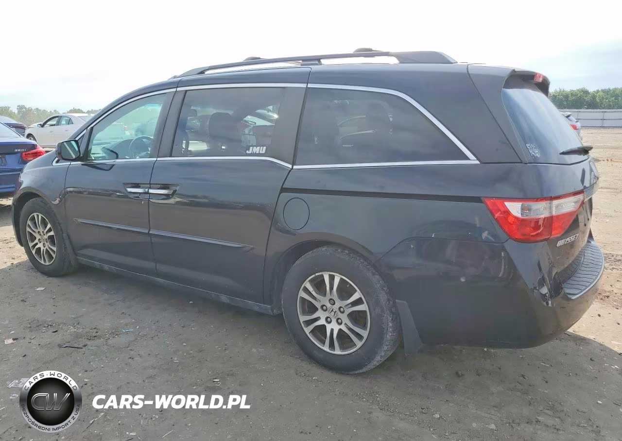 2012 Honda Odyssey Exl VIN:5FNRL5H6XCB129910 - 2