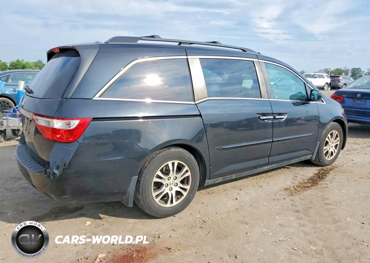 2012 Honda Odyssey Exl VIN:5FNRL5H6XCB129910 - 3
