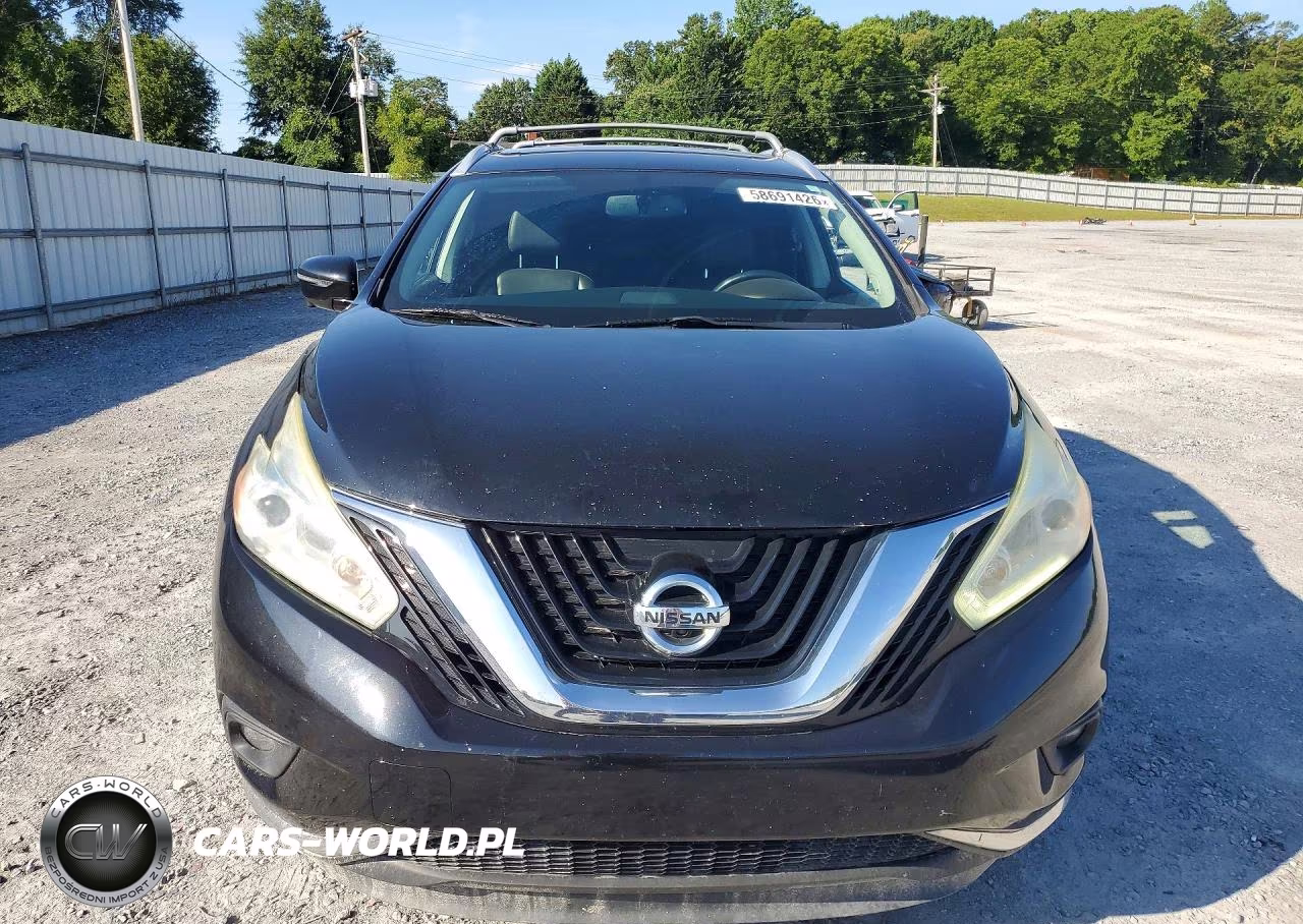 2017 Nissan Murano Sl VIN:5N1AZ2MG1HN147242 - 5
