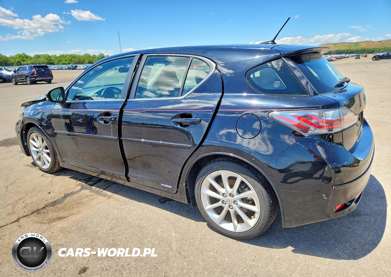 2011 Lexus Ct 200 VIN:JTHKD5BH6B2010339 - 2