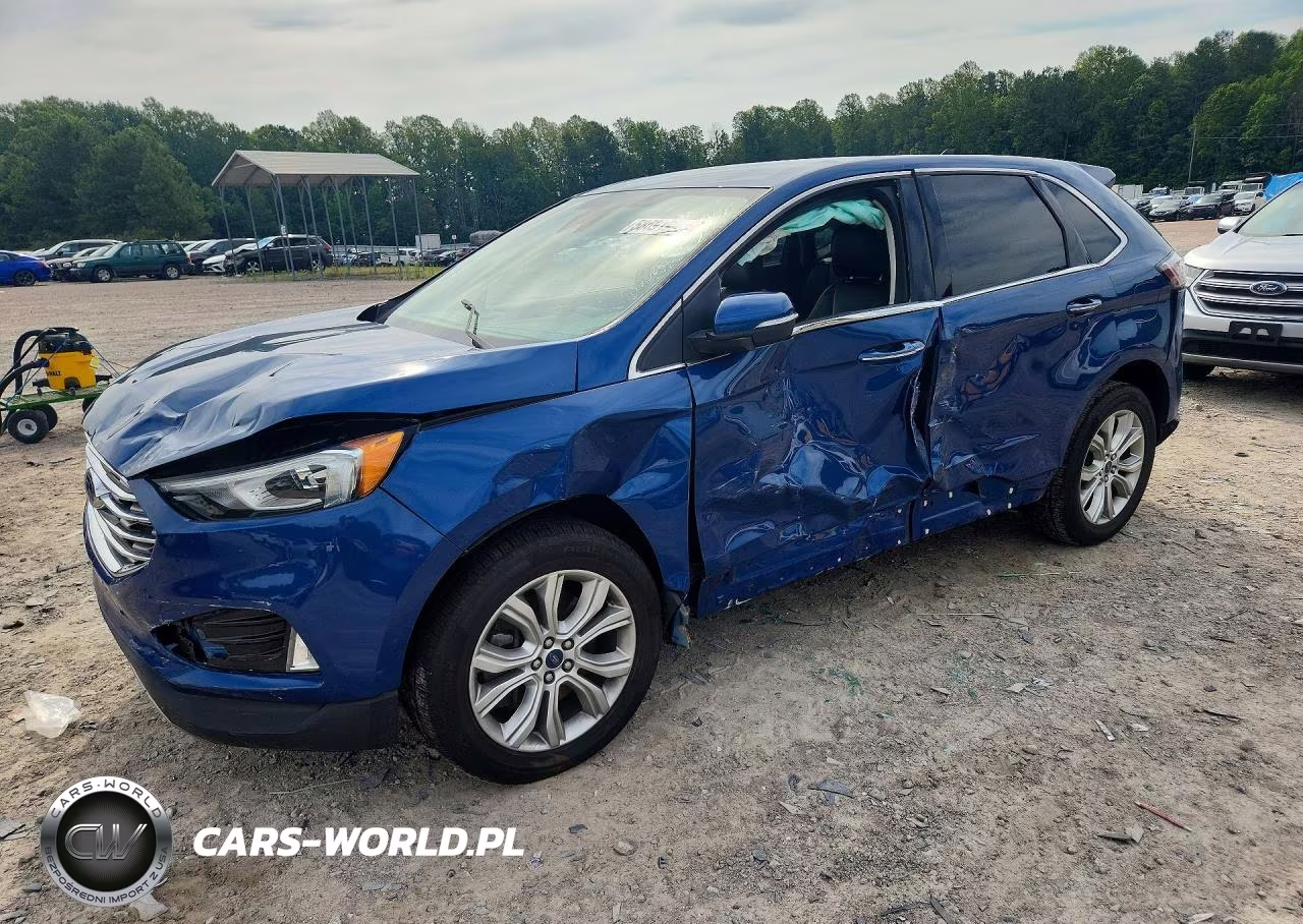 2022 Ford Edge Sel VIN:2FMPK4K9XNBA09950 - 1