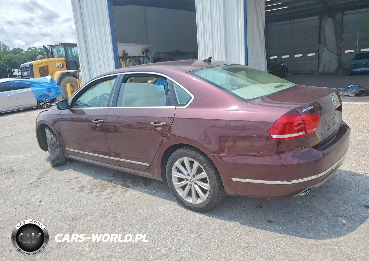 2013 Volkswagen Passat Sel VIN:1VWCH7A31DC023246 - 2