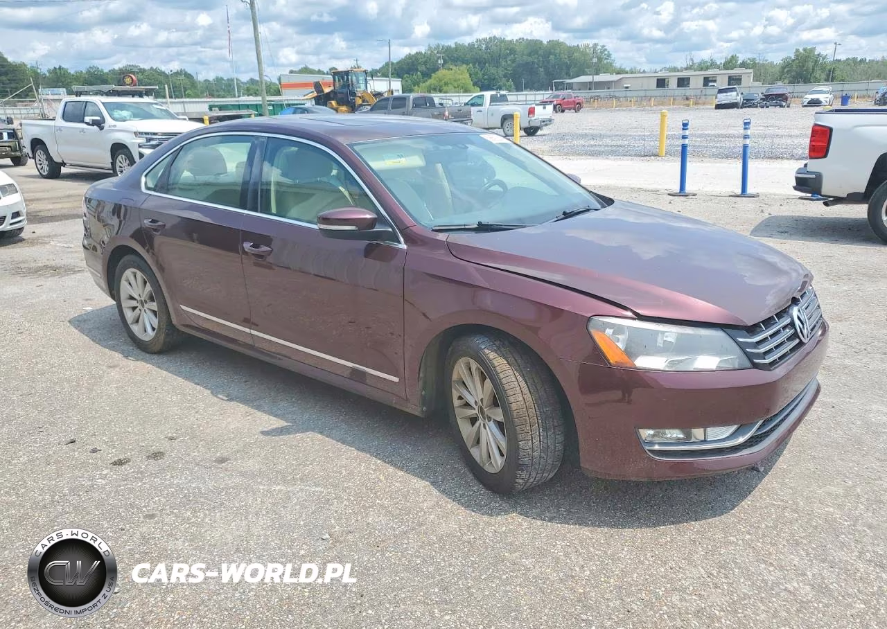 2013 Volkswagen Passat Sel VIN:1VWCH7A31DC023246 - 4