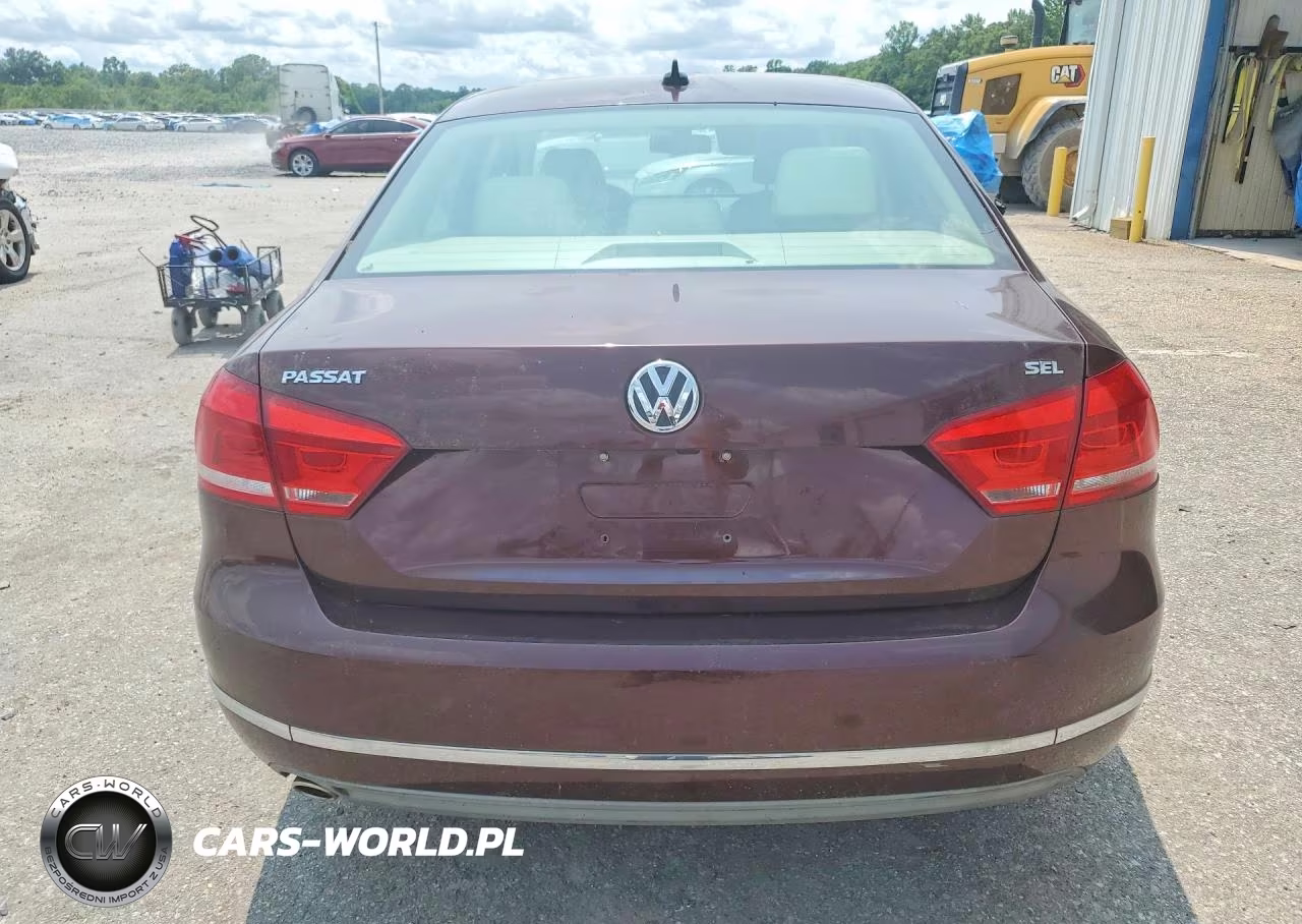 2013 Volkswagen Passat Sel VIN:1VWCH7A31DC023246 - 6