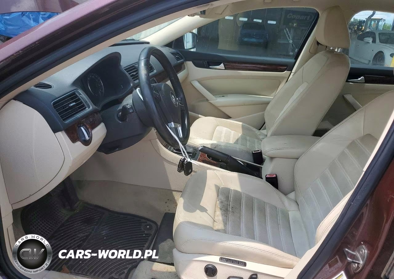 2013 Volkswagen Passat Sel VIN:1VWCH7A31DC023246 - 7