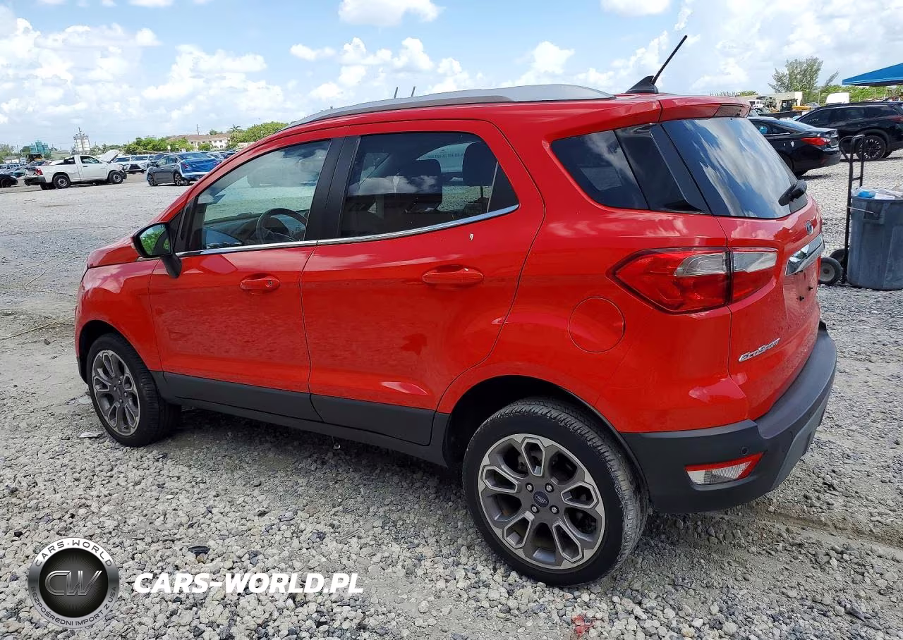 2021 Ford Ecosport Titanium VIN:MAJ6S3KLXMC404379 - 2