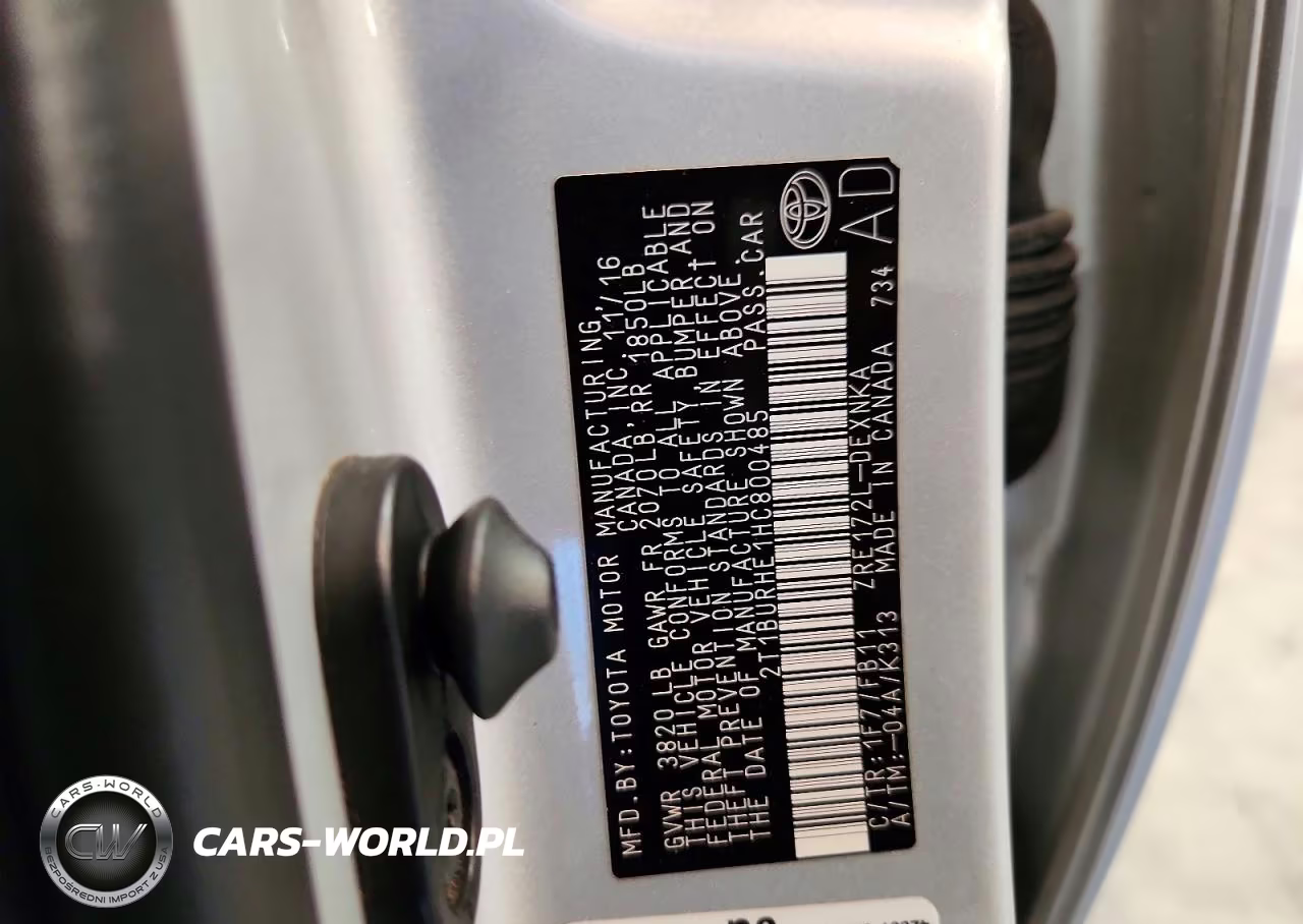2017 Toyota Corolla Le VIN:2T1BURHE1HC800485 - 12