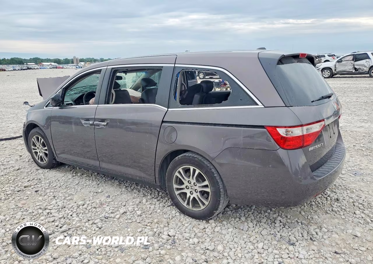 2012 Honda Odyssey Exl VIN:5FNRL5H64CB053472 - 2