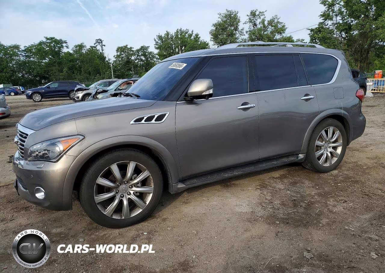 2013 Infiniti Qx56 Base VIN:JN8AZ2NE1D9061387 - 1