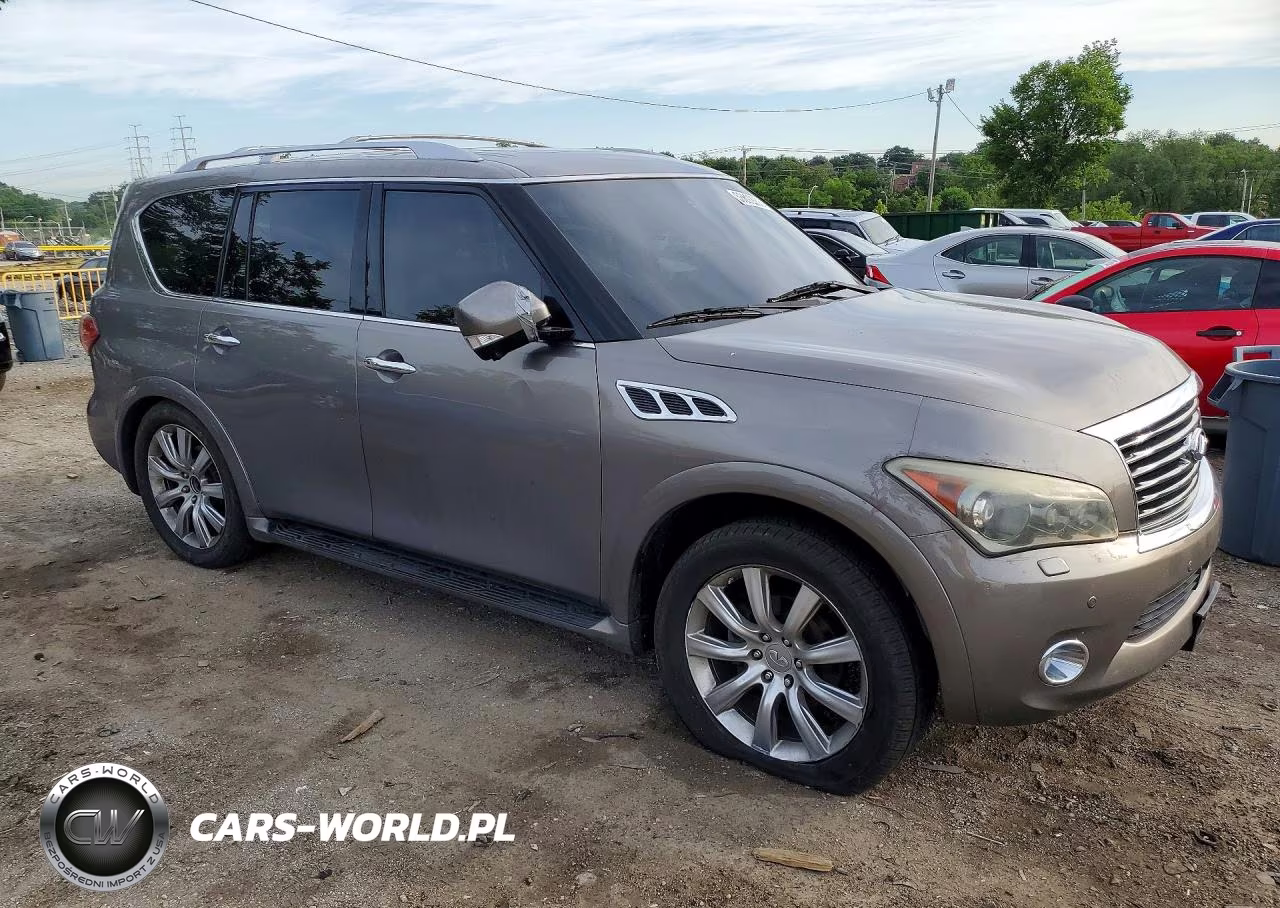 2013 Infiniti Qx56 Base VIN:JN8AZ2NE1D9061387 - 4