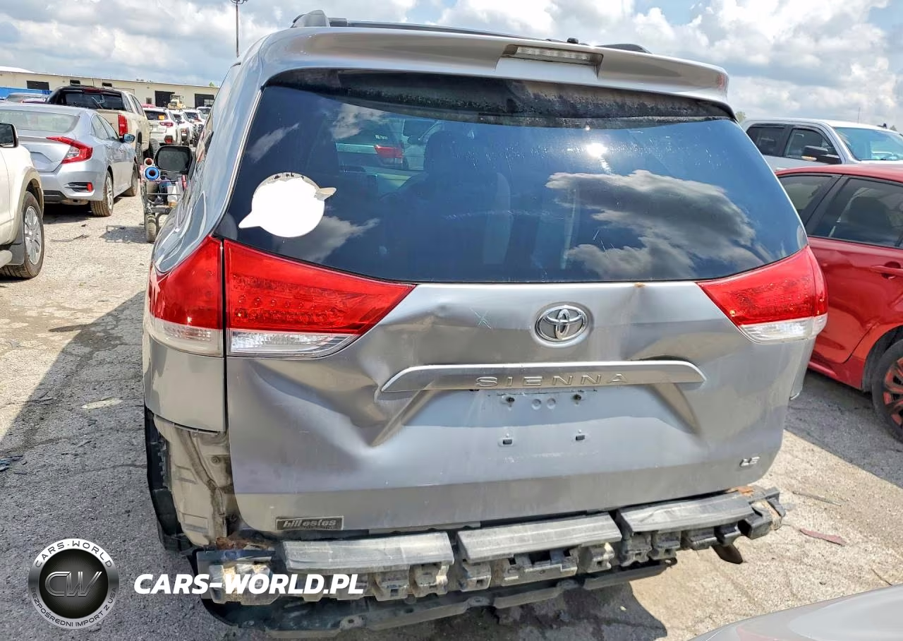 2012 Toyota Sienna Le VIN:5TDKK3DC3CS244767 - 6