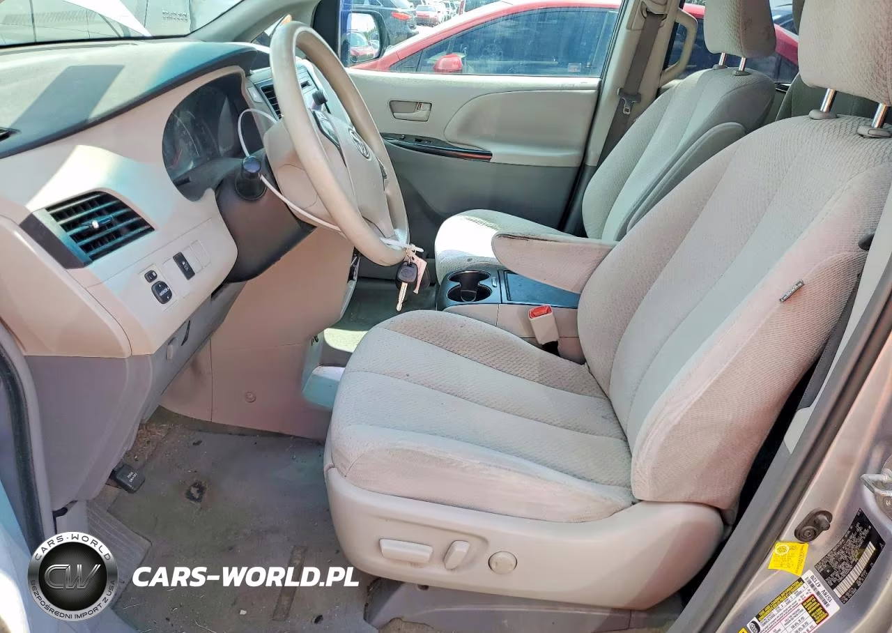 2012 Toyota Sienna Le VIN:5TDKK3DC3CS244767 - 7