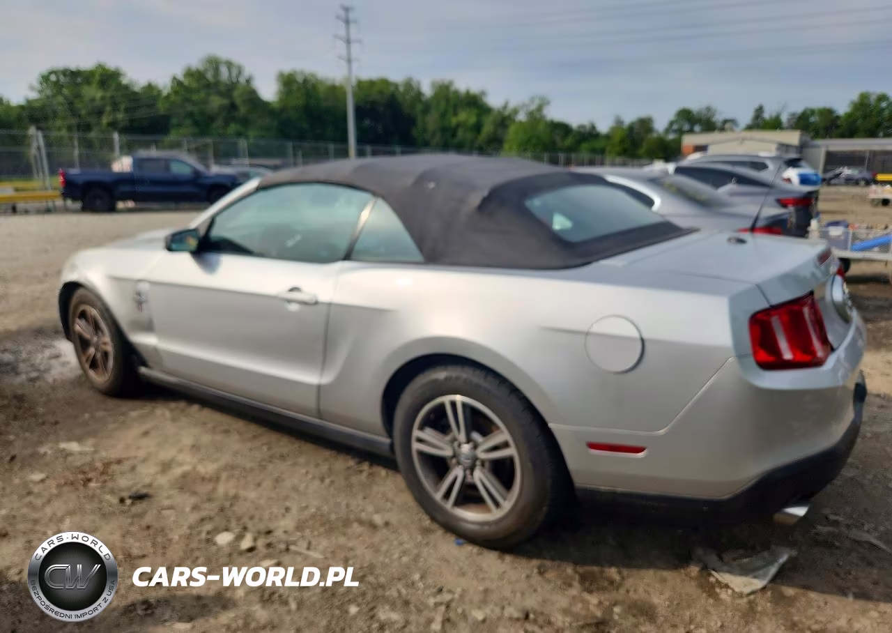 2012 Ford Mustang VIN:1ZVBP8EM5C5222309 - 2