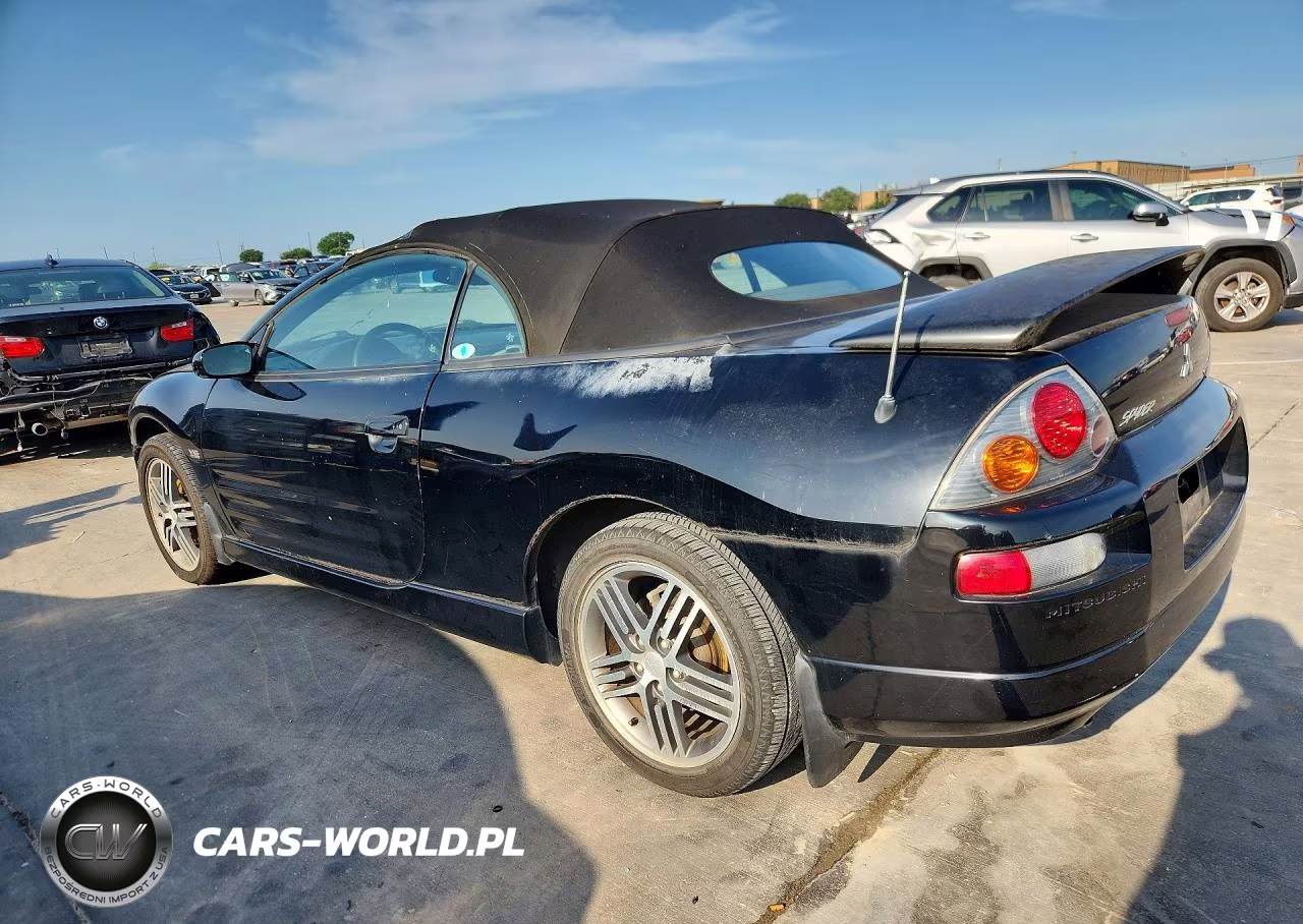 2003 Mitsubishi Eclipse Spyder Gts VIN:4A3AE75HX3E012402 - 2