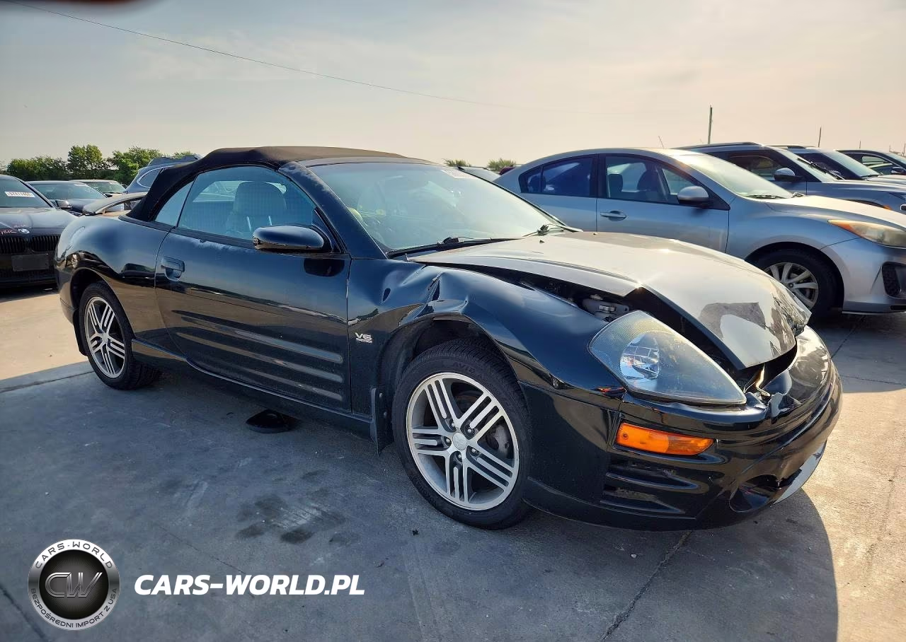 2003 Mitsubishi Eclipse Spyder Gts VIN:4A3AE75HX3E012402 - 4
