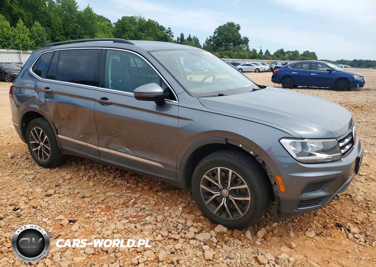 2021 Volkswagen Tiguan Se VIN:3VV2B7AX3MM026331 - 4