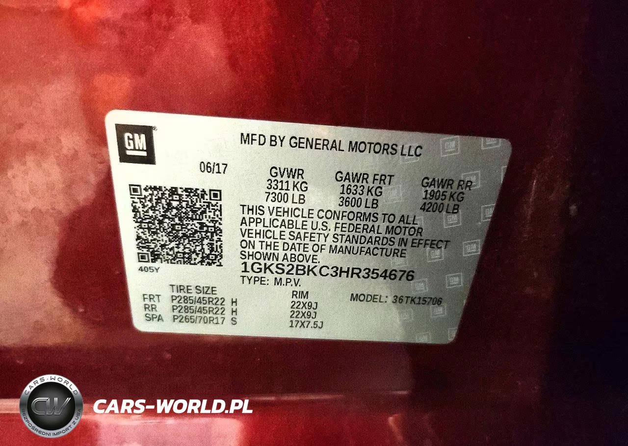 2017 GMC Yukon Slt VIN:1GKS2BKC3HR354676 - 13