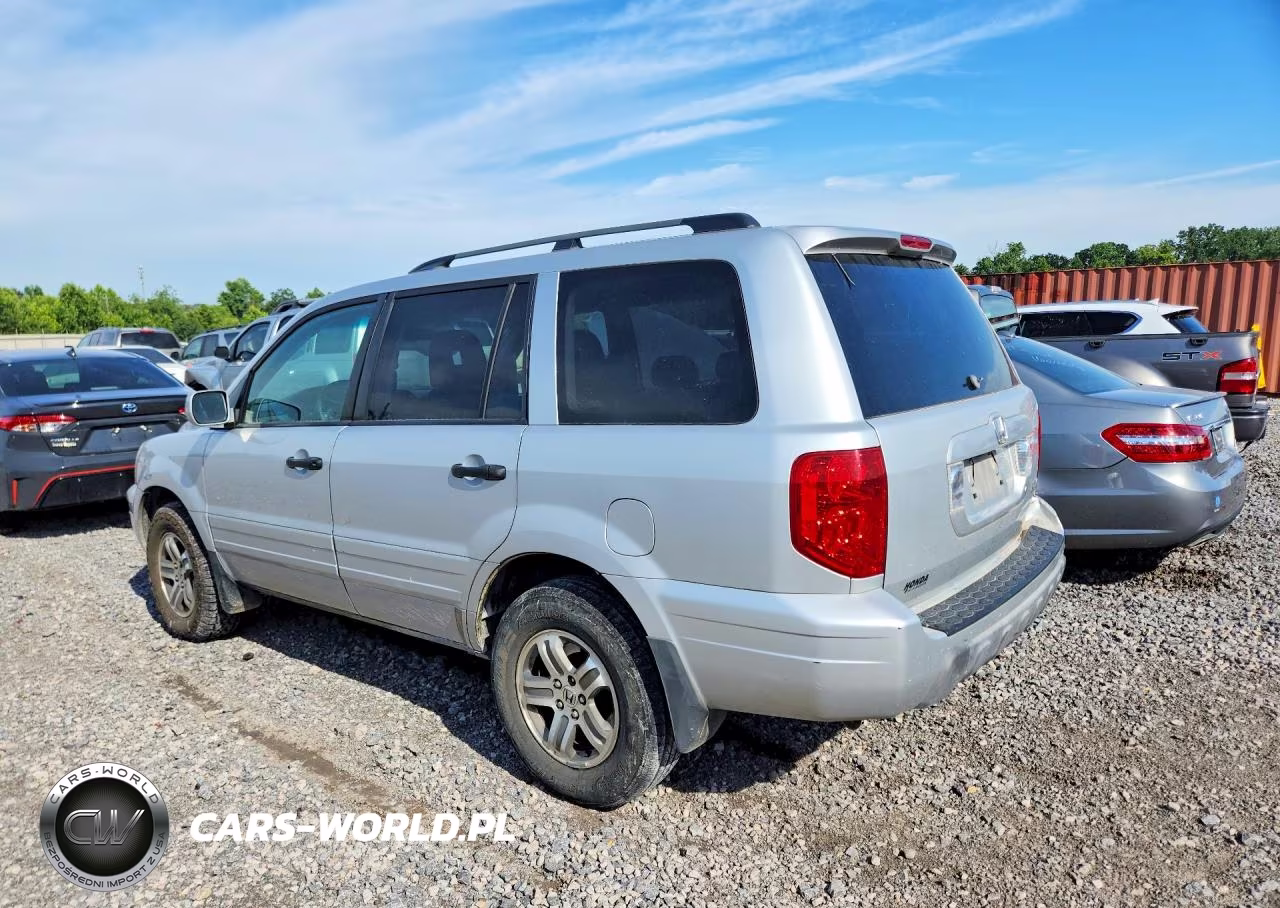 2003 Honda Pilot Exl VIN:2HKYF18583H595100 - 2