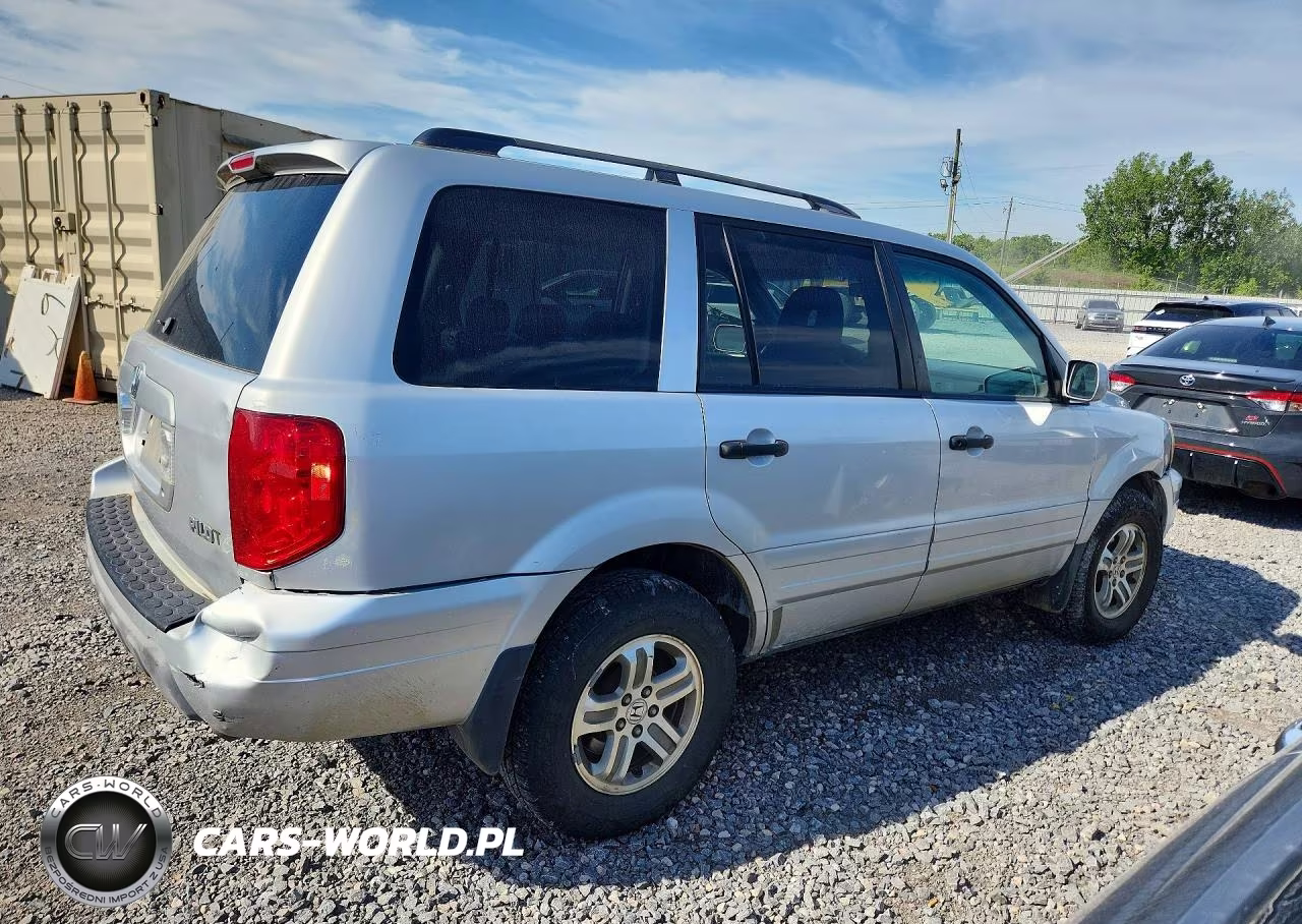 2003 Honda Pilot Exl VIN:2HKYF18583H595100 - 3