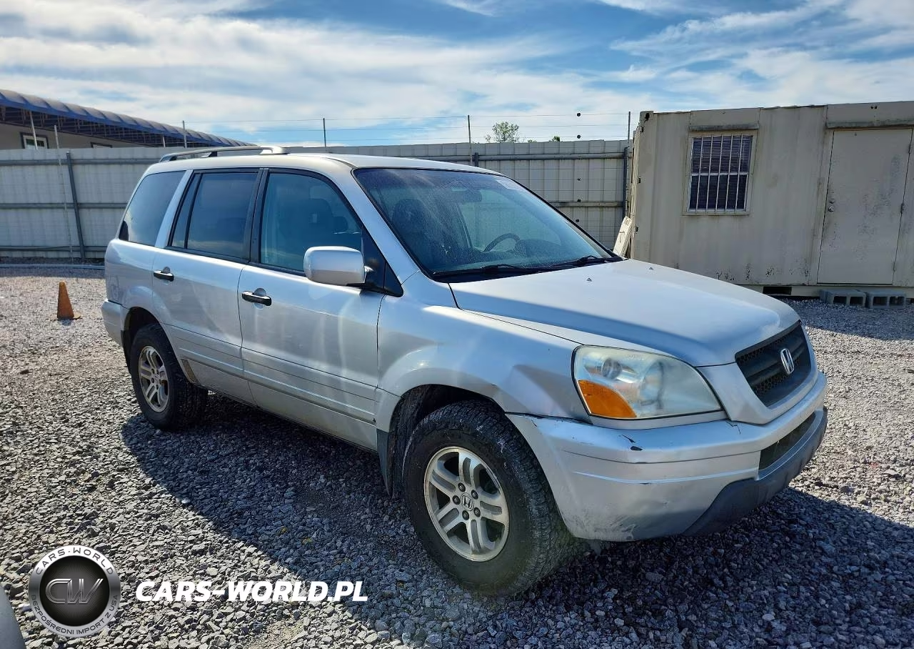 2003 Honda Pilot Exl VIN:2HKYF18583H595100 - 4