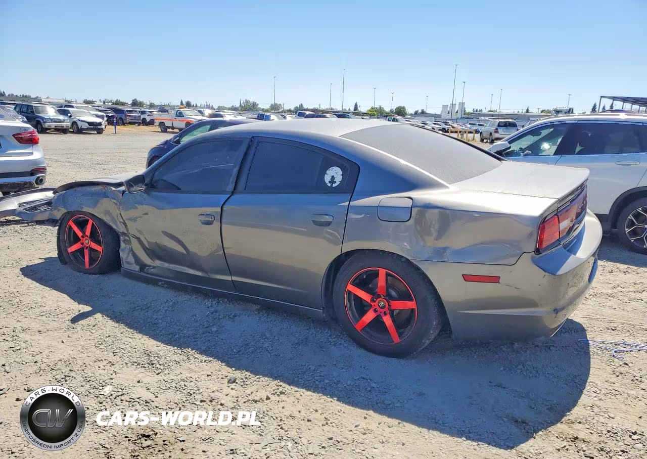 2012 Dodge Charger Se VIN:2C3CDXBG7CH295963 - 2