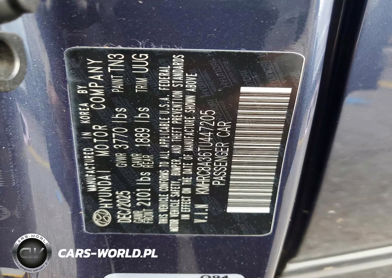 2026 Hyundai Venue Sel VIN:KMHRC8A36TU447205 - 13