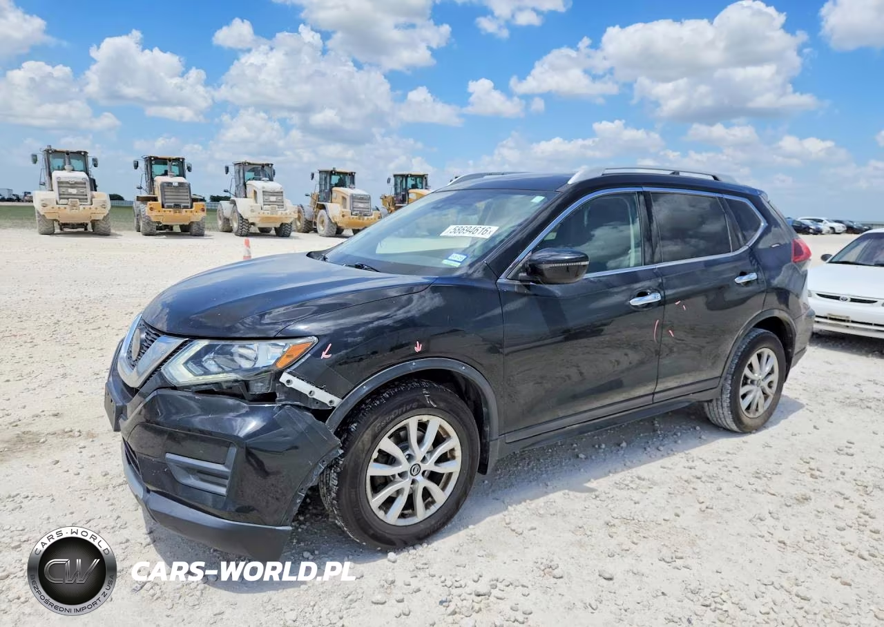 2019 Nissan Rogue Sv VIN:5N1AT2MV8KC730409 - 1
