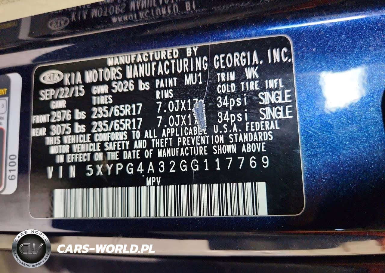 2016 Kia Sorento Lx VIN:5XYPG4A32GG117769 - 13