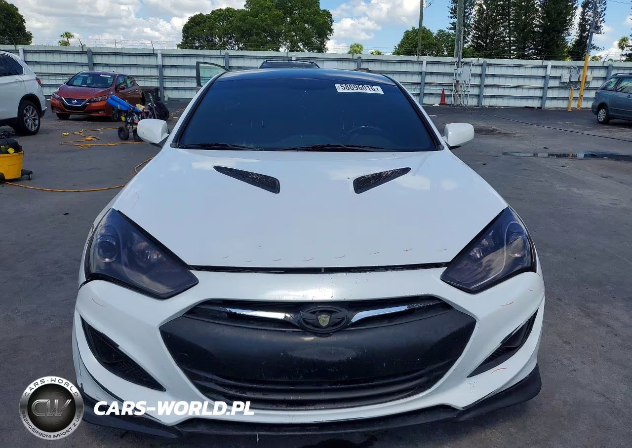 2013 Hyundai Genesis Coupe 2.0T VIN:KMHHT6KD2DU105193 - 5