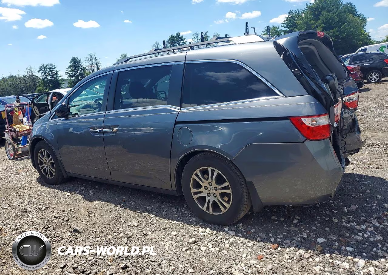 2012 Honda Odyssey Exl VIN:5FNRL5H60CB051119 - 2