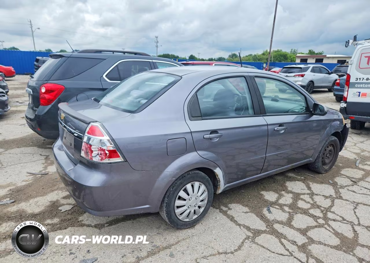 2011 Chevrolet Aveo Ls VIN:KL1TD5DE4BB200124 - 3